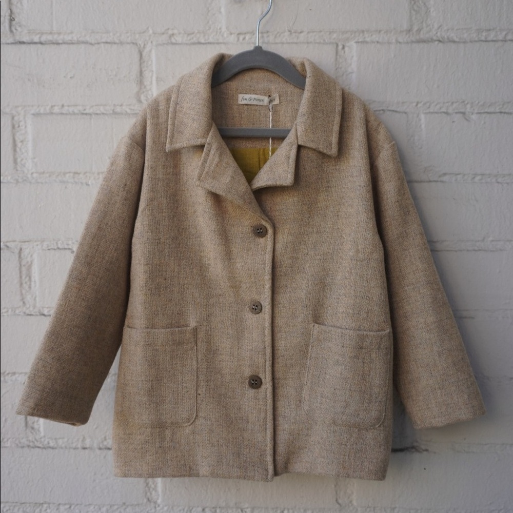 Fin & Vince kids Merina Wool Blazer jacket, size 6/7y. - Picture 1 of 4